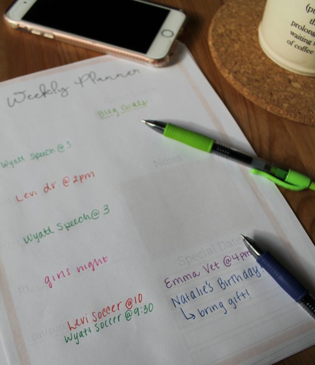 5 Ways to Keep Your Planner More Organized