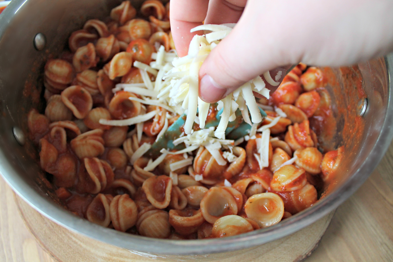 Valentine's Day Hearts Pasta