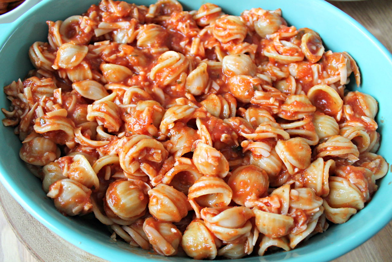 Valentine's Day Hearts Pasta