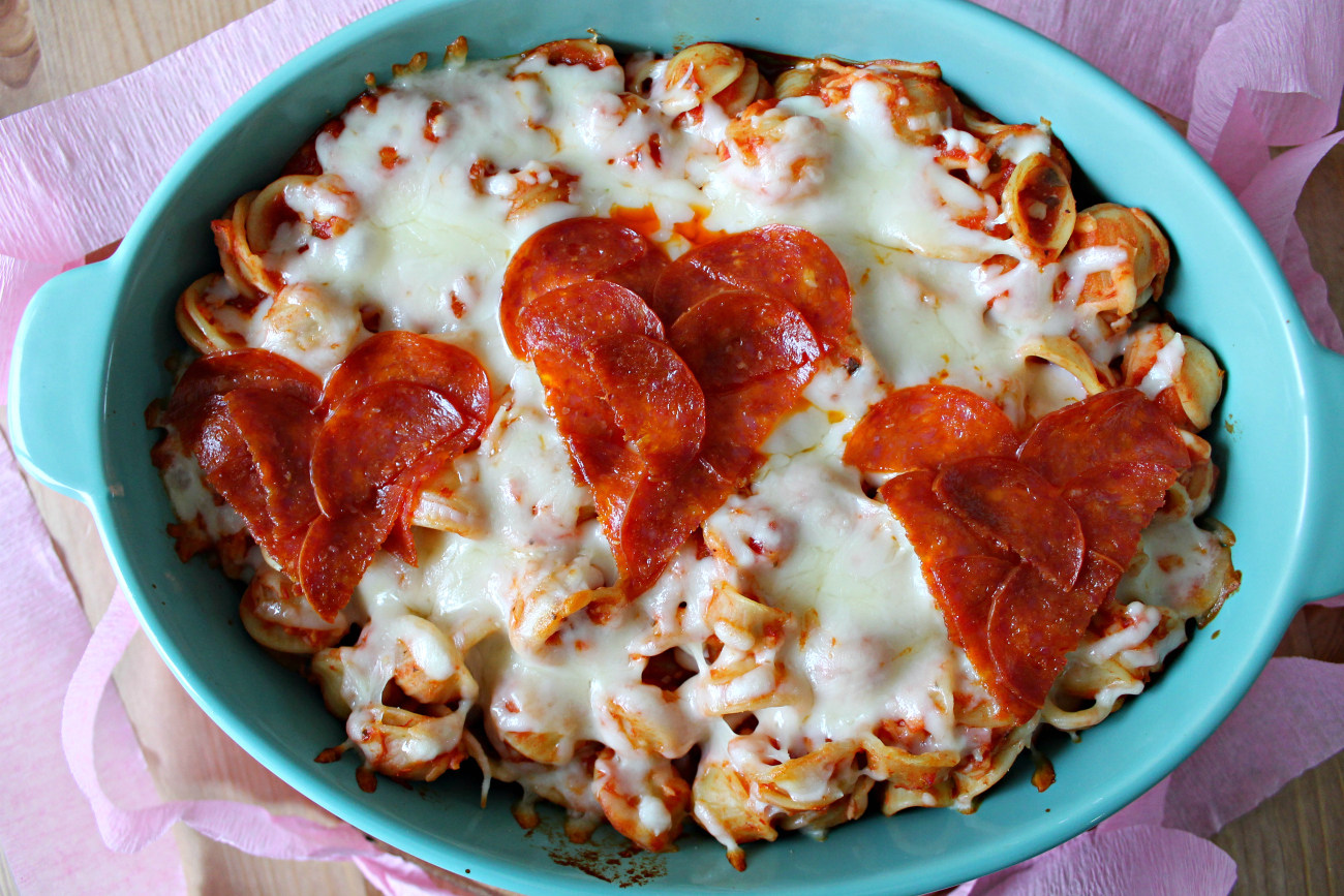 Valentine's Day Hearts Pasta