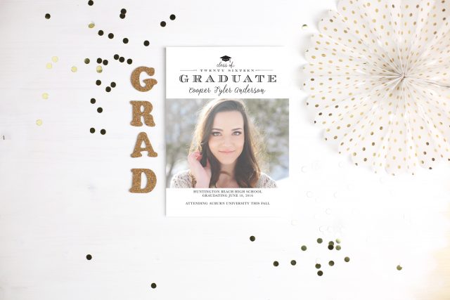 Gorgeous Graduation Stationery Options