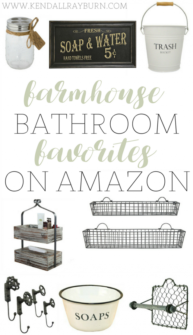 Farmhouse Bathroom Favorites 