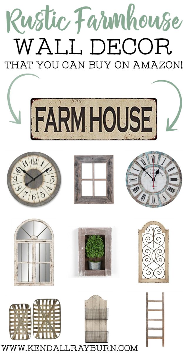 Rustic Farmhouse Wall Decor