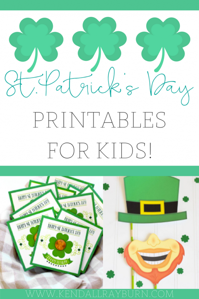 Free St.Patrick's Day Printables