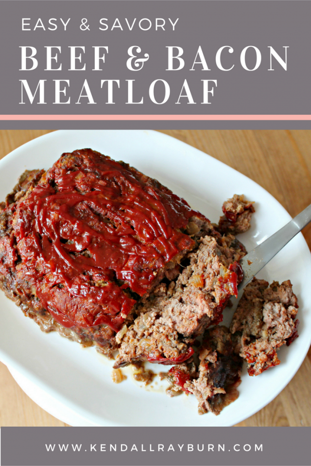 Beef and Bacon Meatloaf