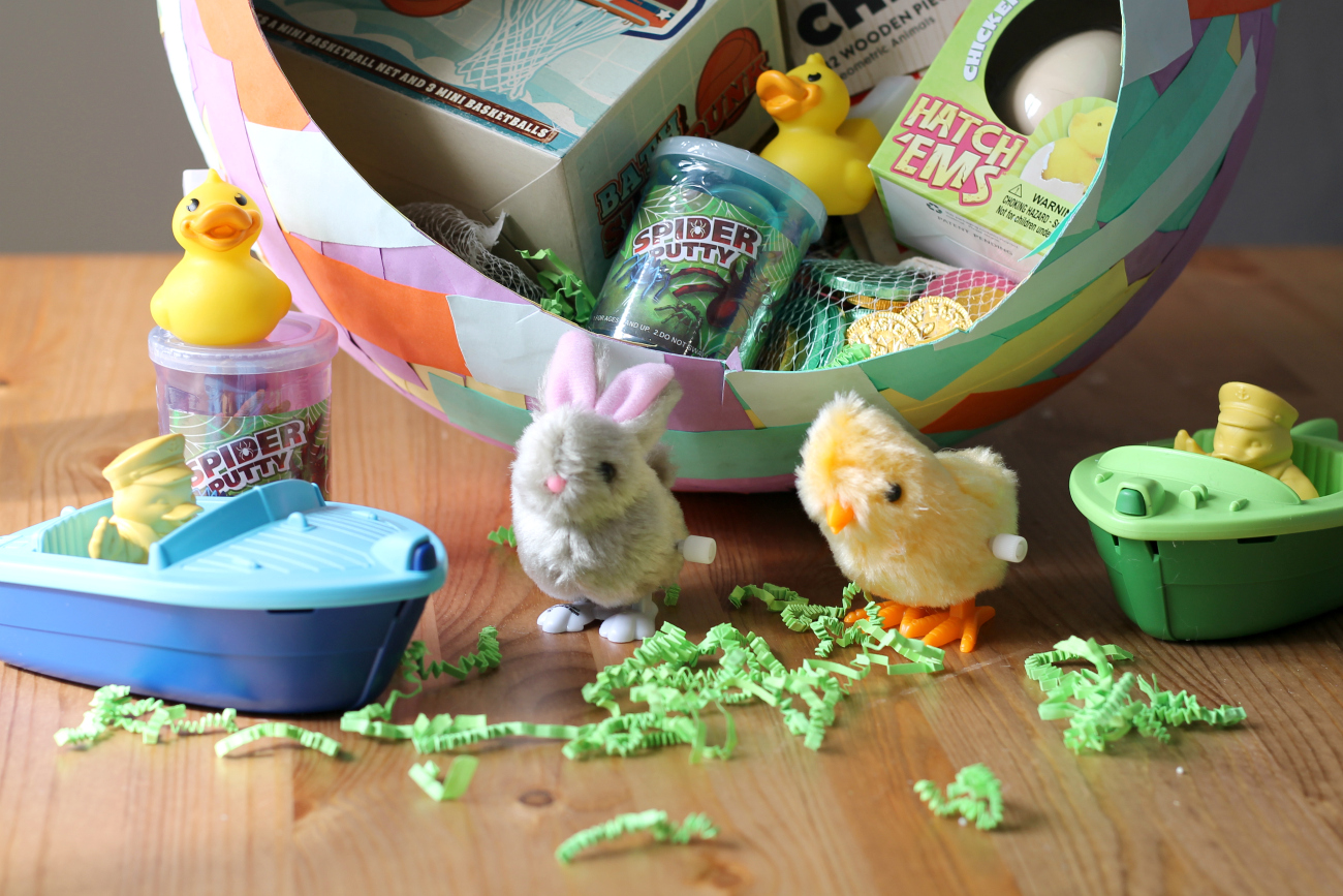 DIY Paper Mache Easter Egg Basket