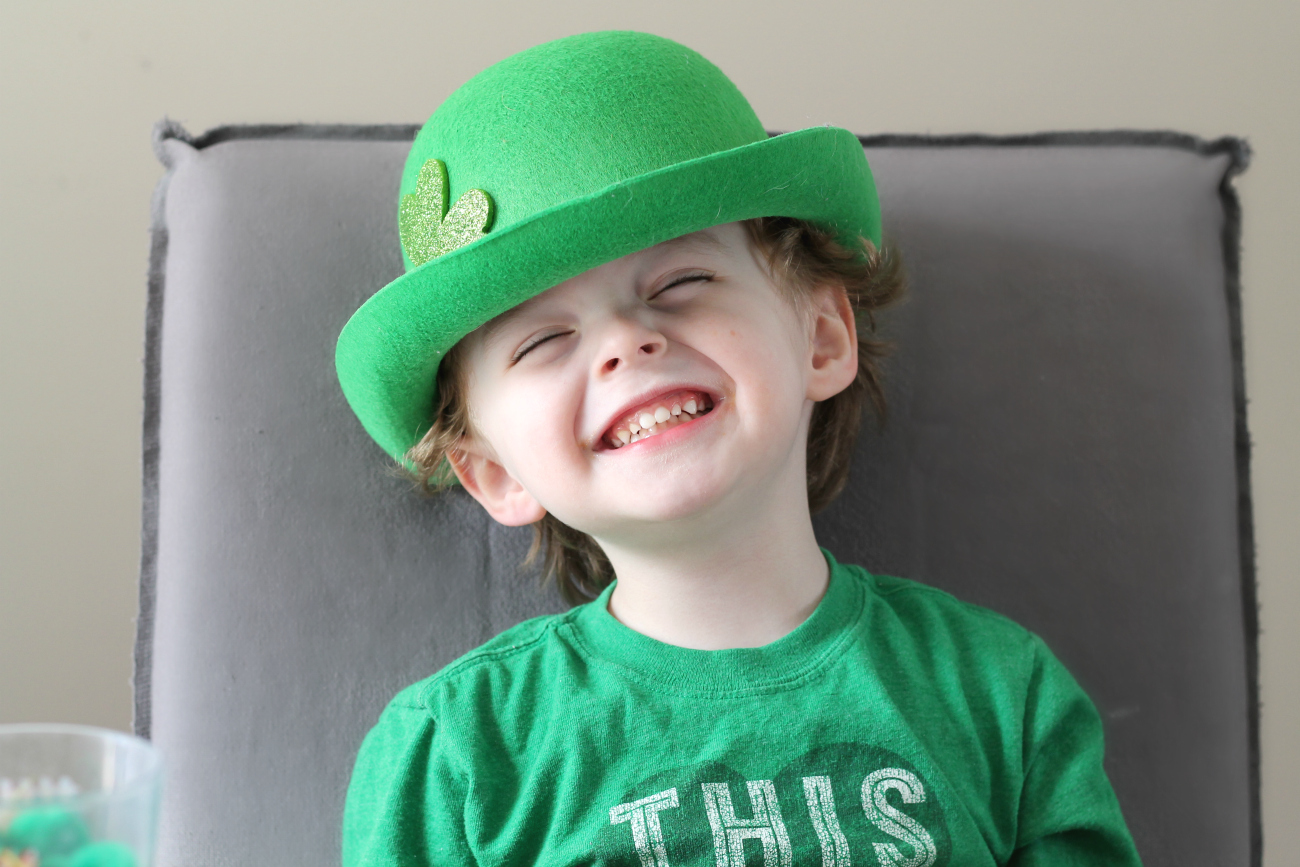 Shamrock Pom Pom Activity