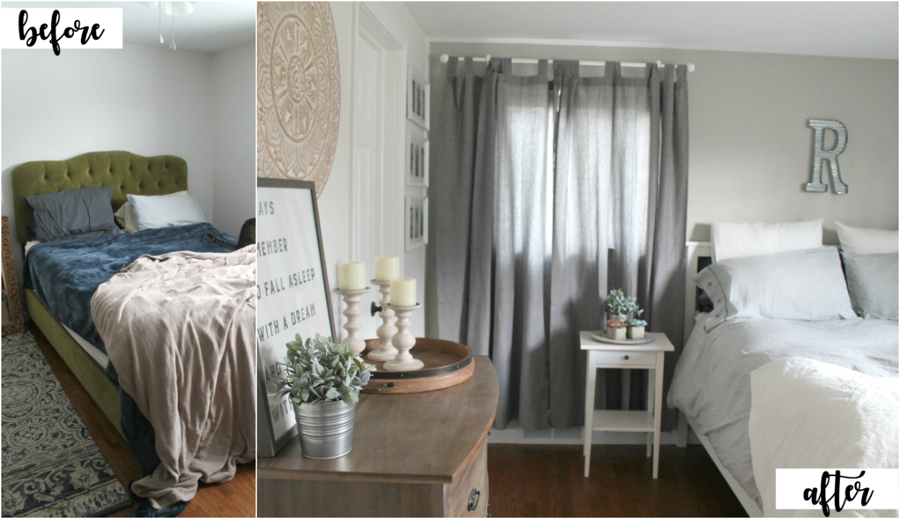 IKEA Bedroom Makeover