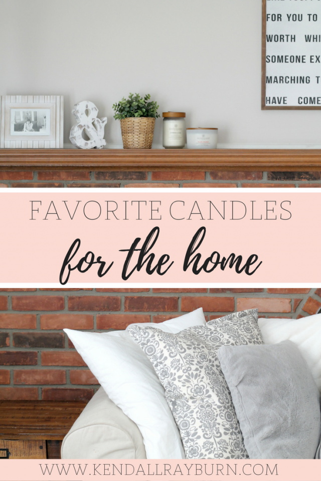 Favorite Candles for the Home