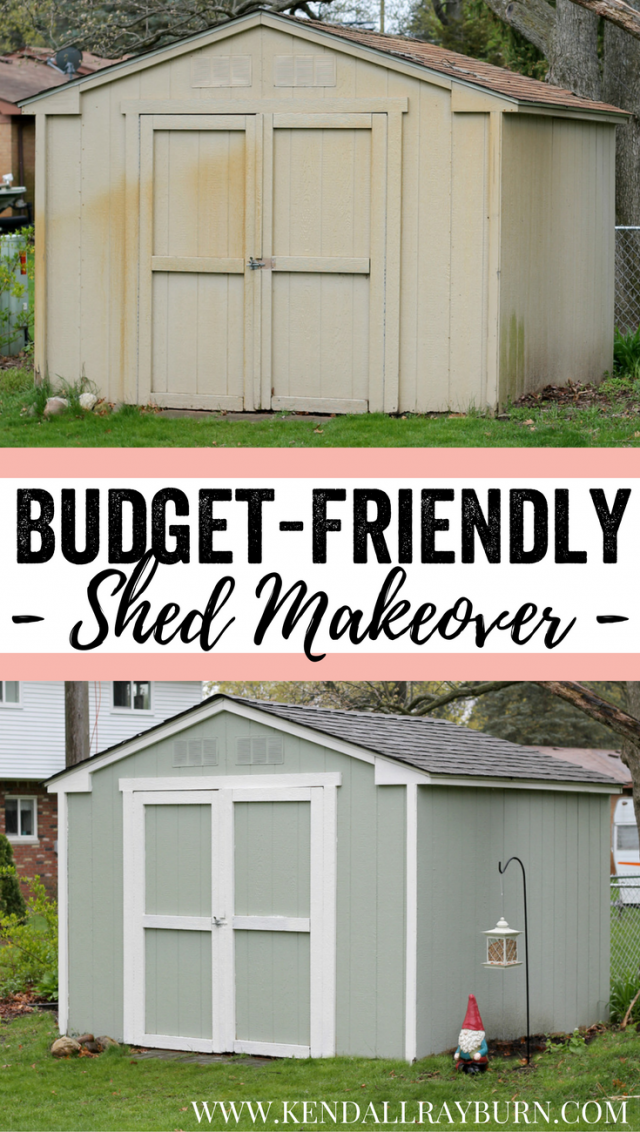 Budget-Friendly Shed Makeover