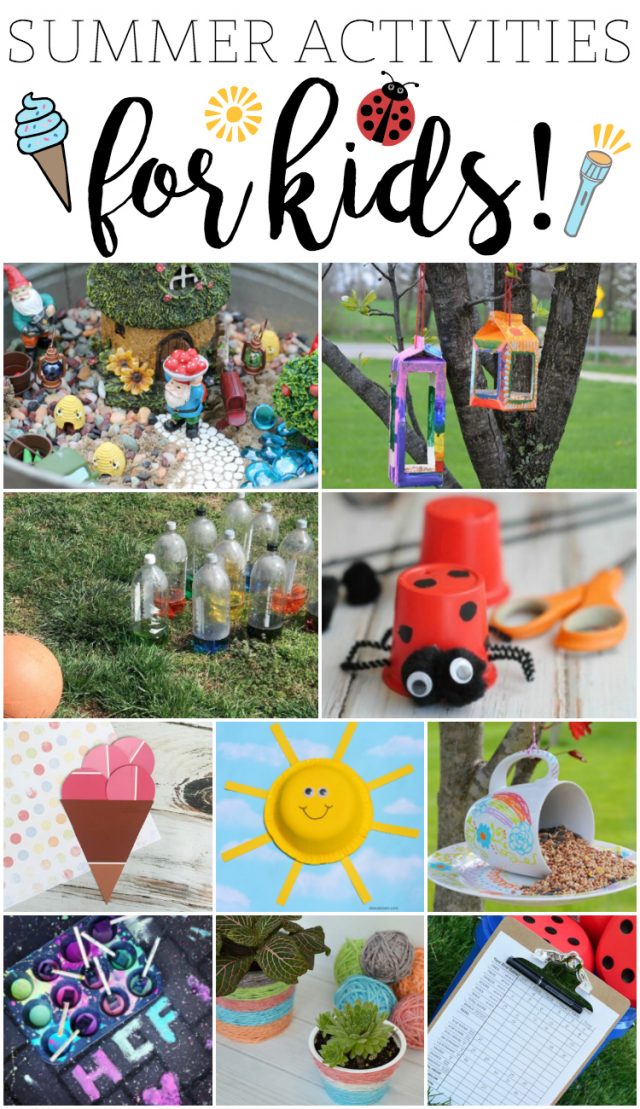 Fun Summer Activities for Kids!