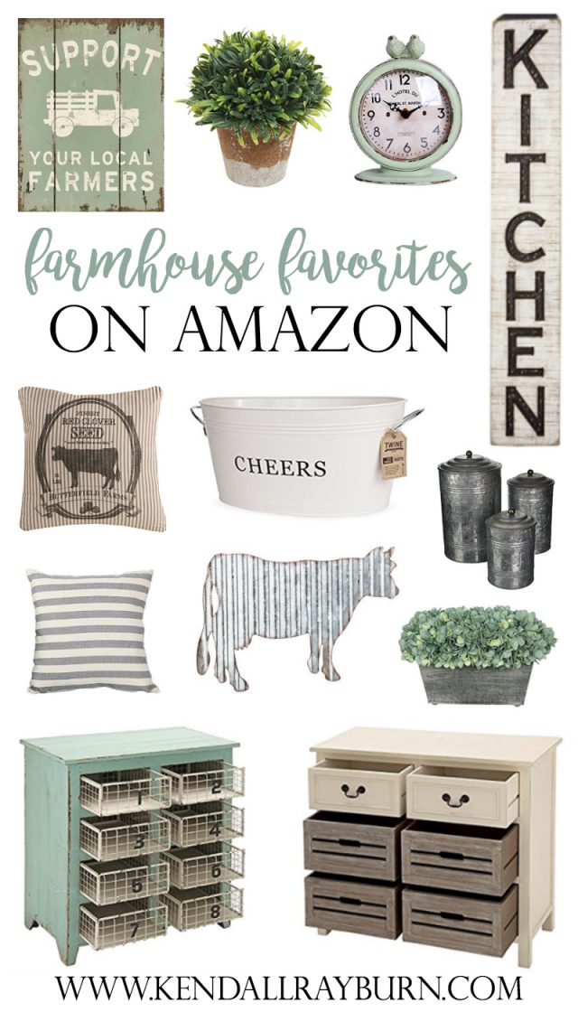 Farmhouse Favorites on Amazon