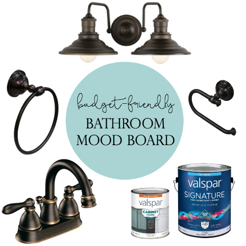 Budget-Friendly Small Bathroom Makeover