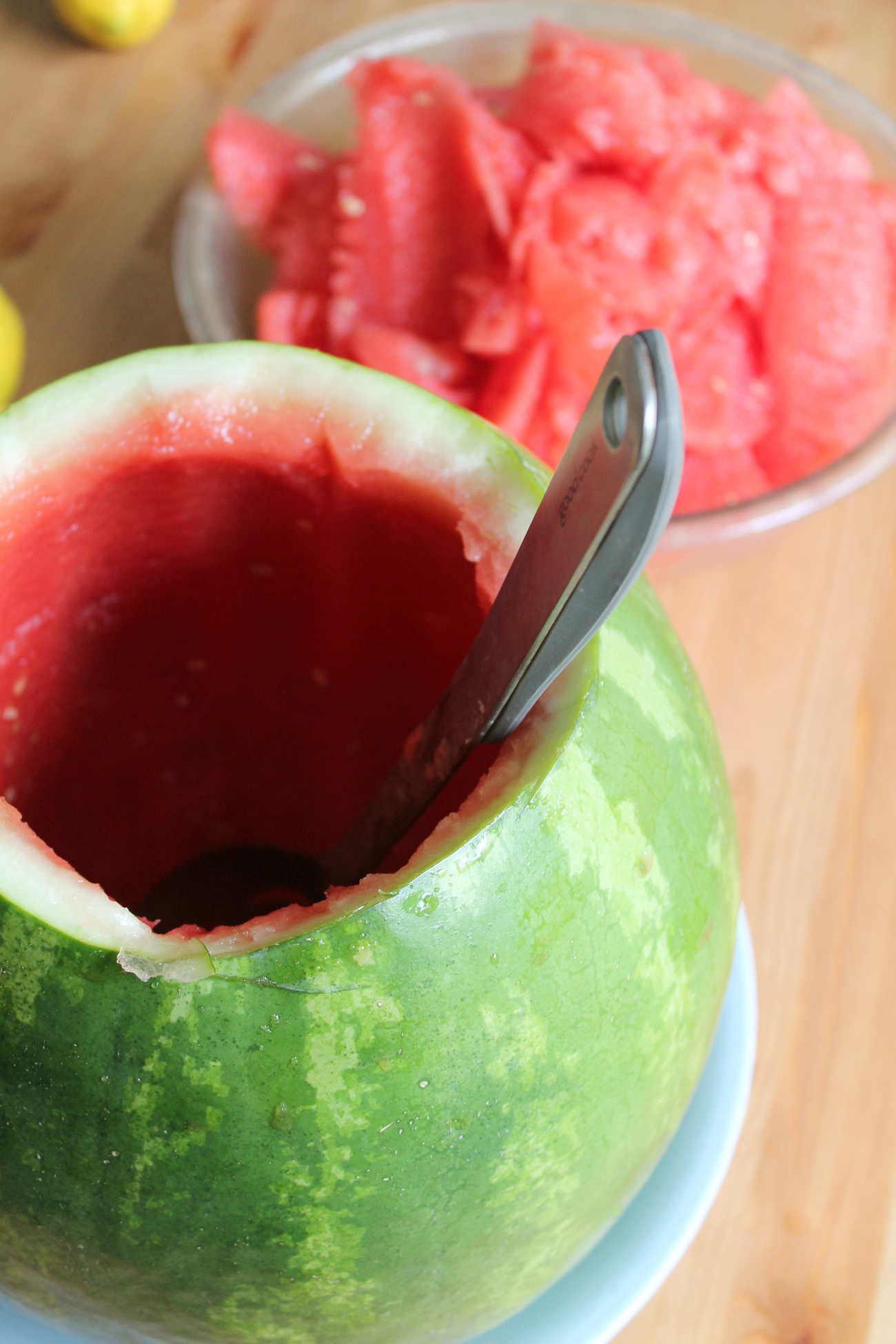 Mint Watermelon Lemonade Cocktail