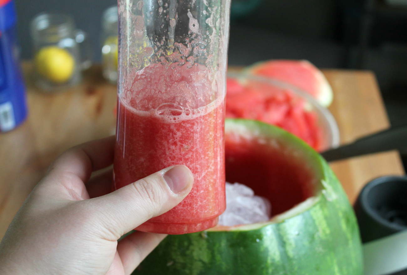 Mint Watermelon Lemonade Cocktail