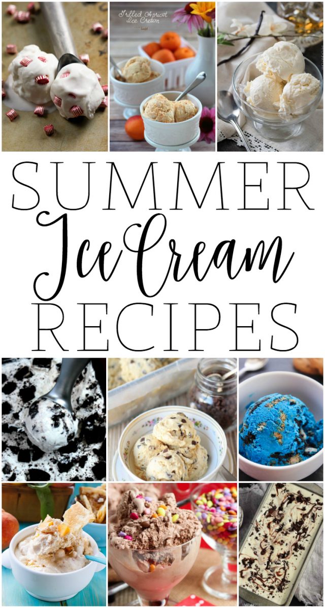 Summer Ice Cream Recipes