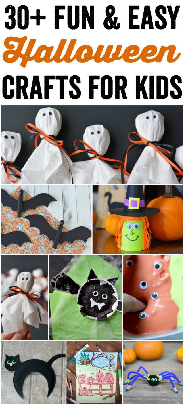 Fun and Easy Halloween Crafts for Kids