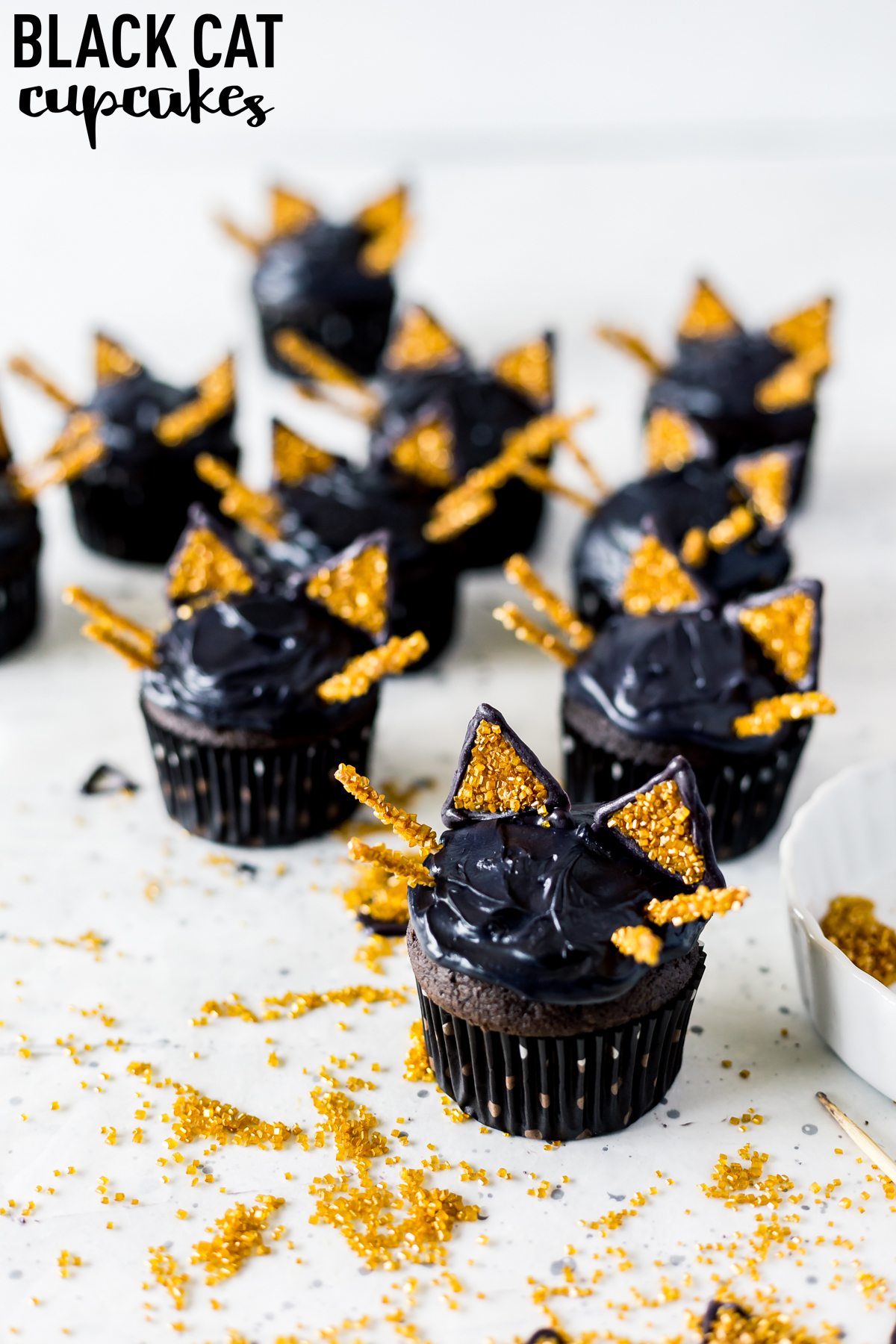 Black Cat Cupcakes