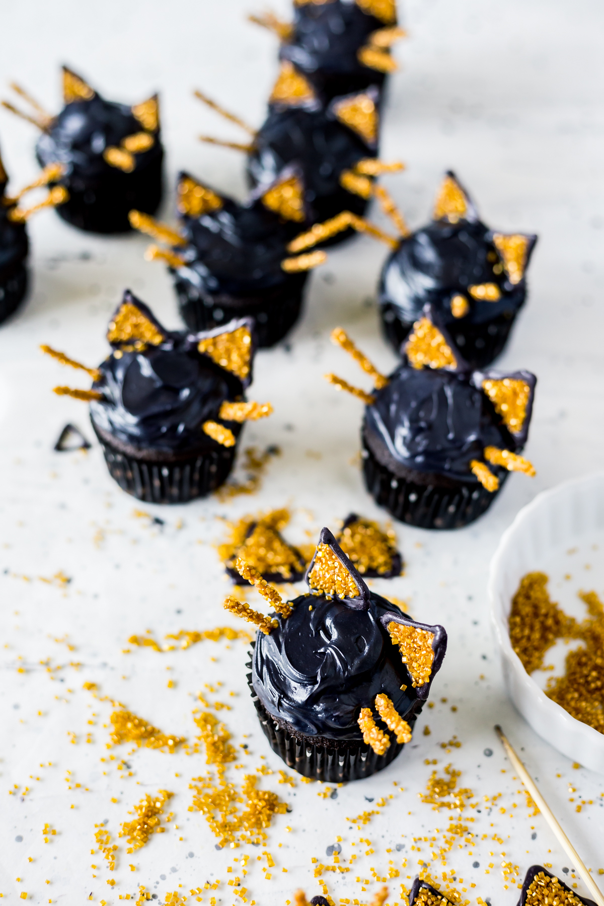 Black Cat Cupcakes