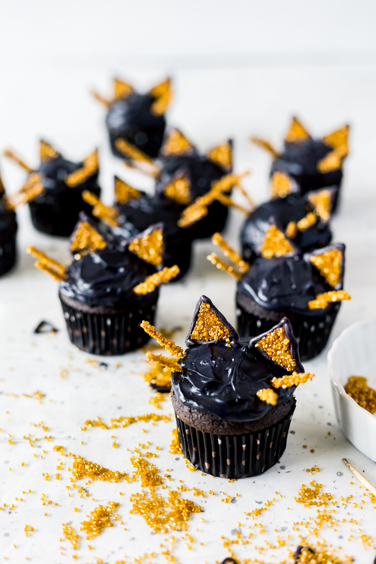 Black Cat Cupcakes