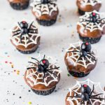 Black Widow Spider Cupcakes