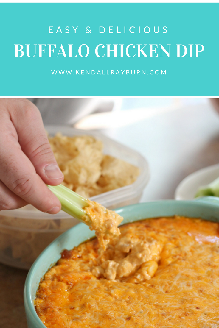 Easy Buffalo Chicken Dip