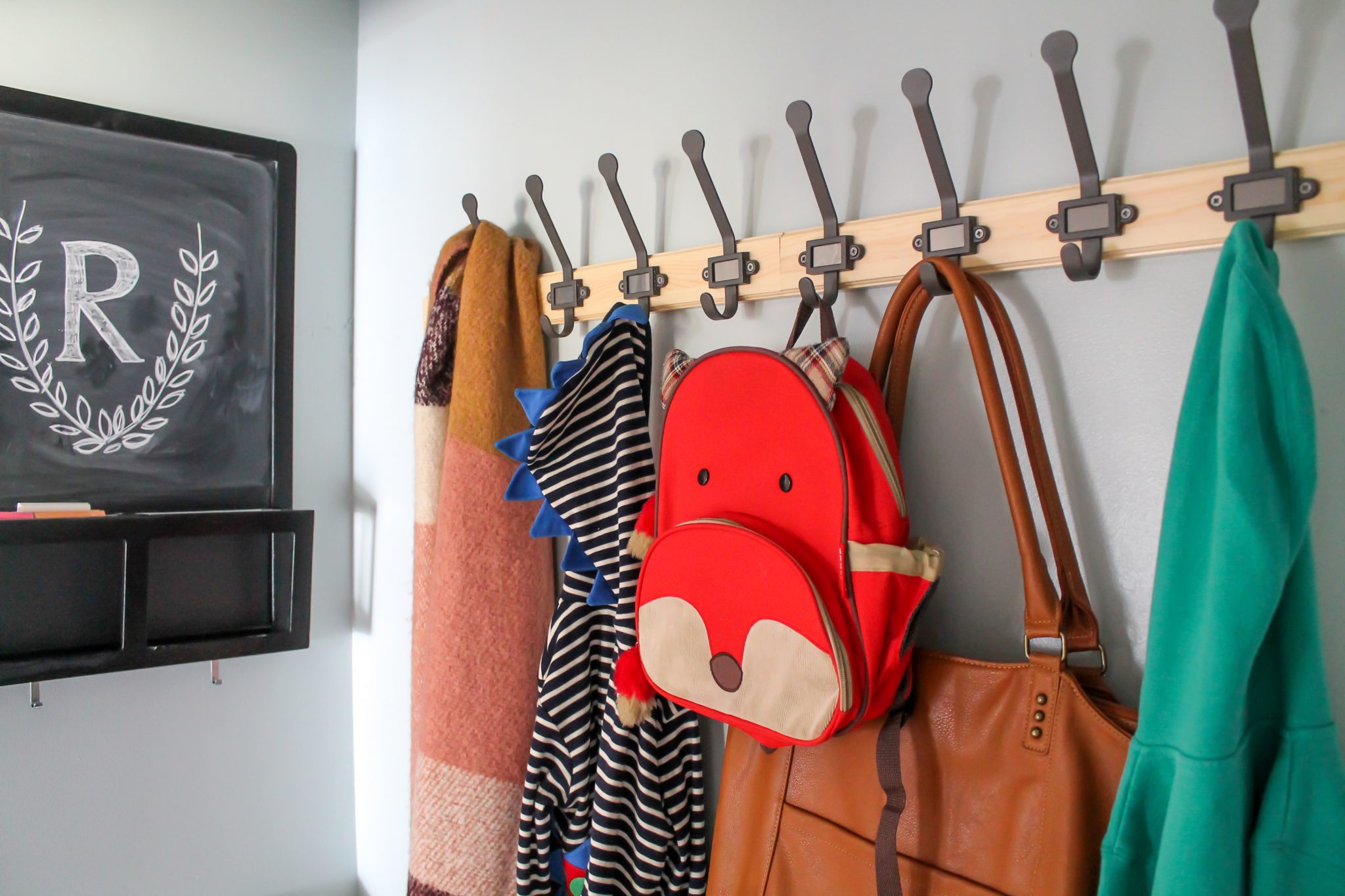 How to Turn a Hallway Closet into a Mudroom on a Budget