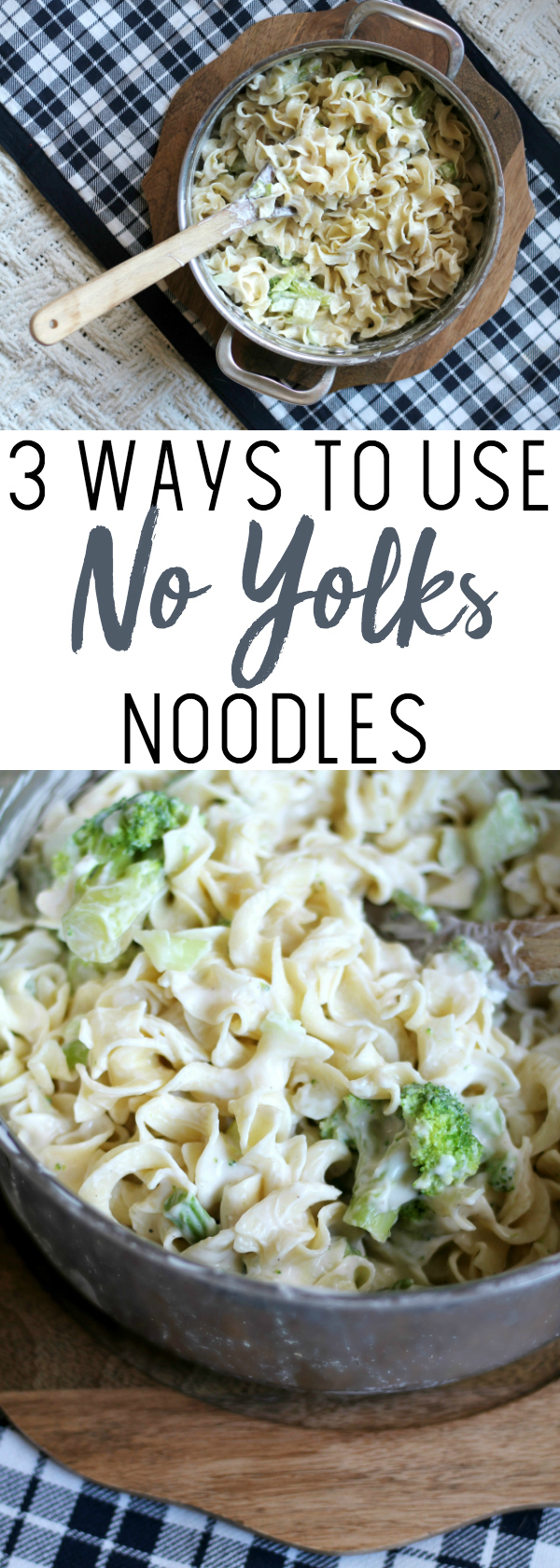 3 Ways to Use No Yolk Noodles