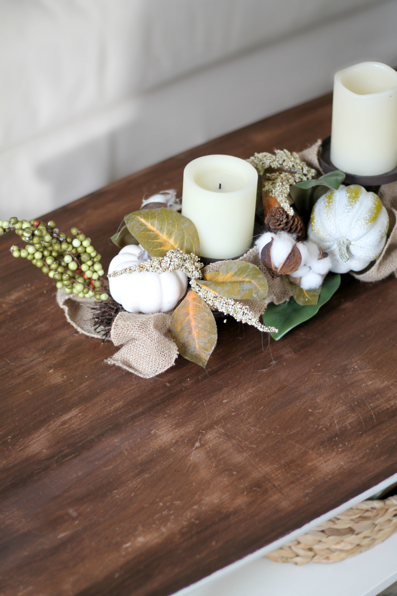 Farmhouse Style Coffee Table Makeover