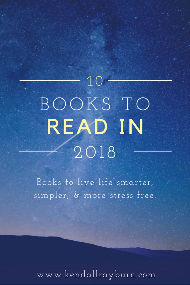 10 Books to Read in 2018