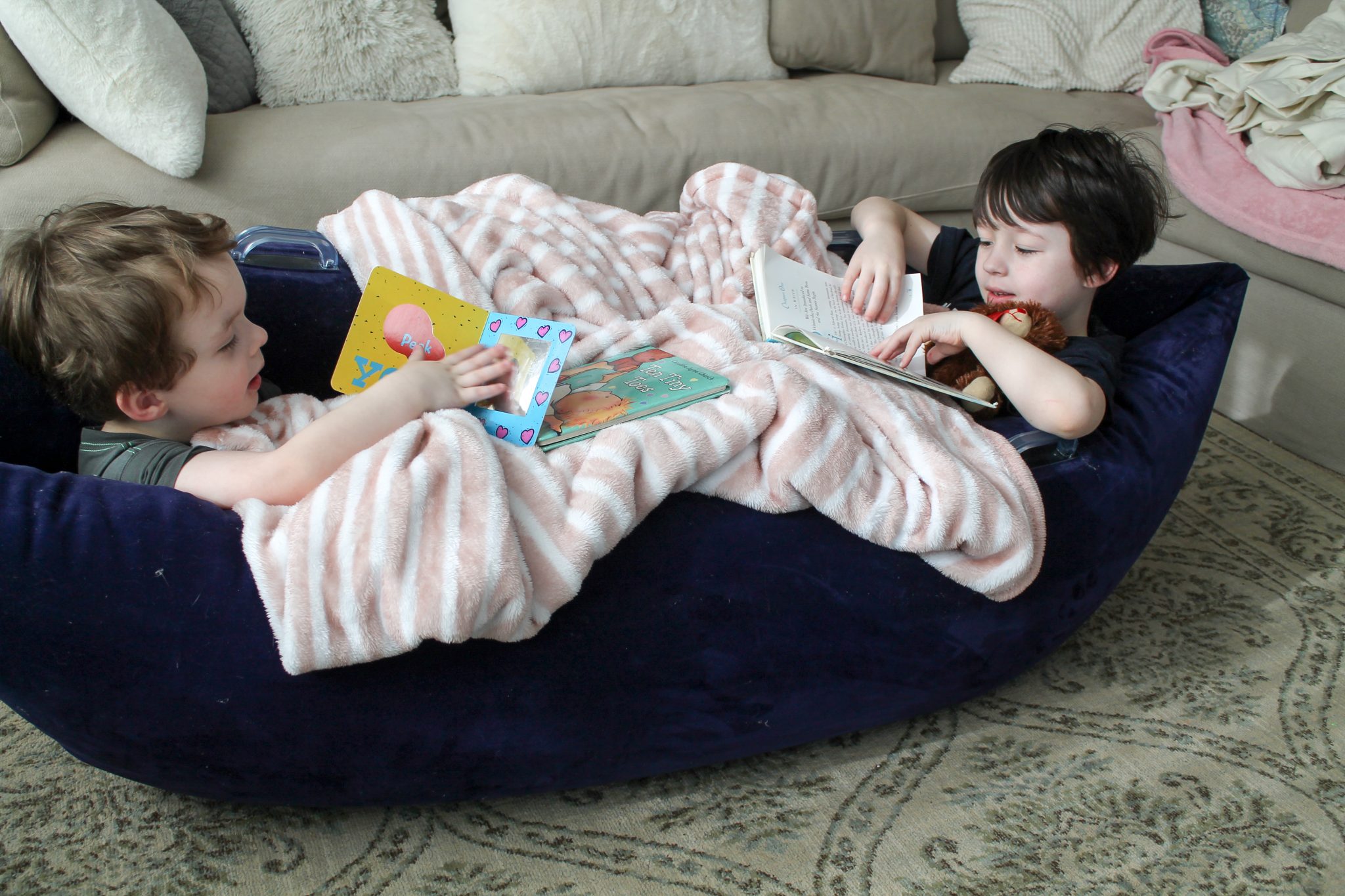 Autism: Cozy Canoe Reading Nook