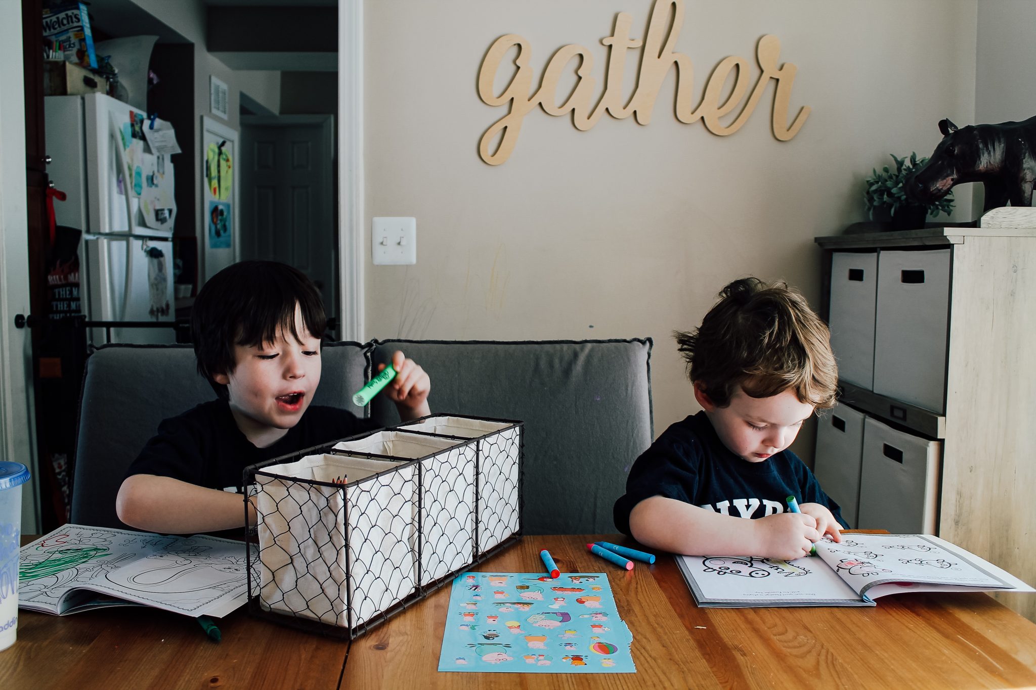 Creating a Kids Art Area on a Budget