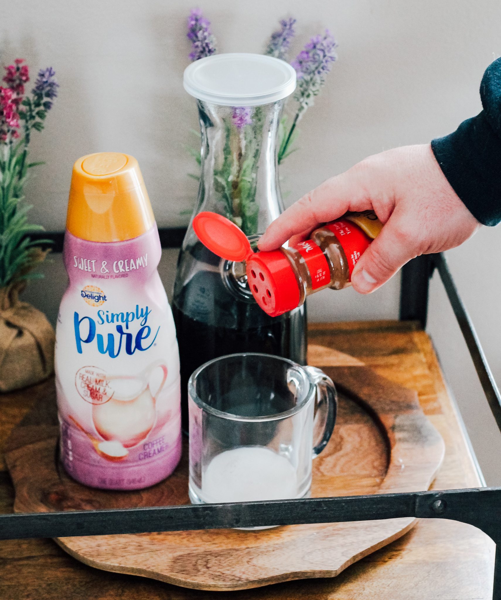 Easy Sweet Cinnamon Coconut Cold Brew