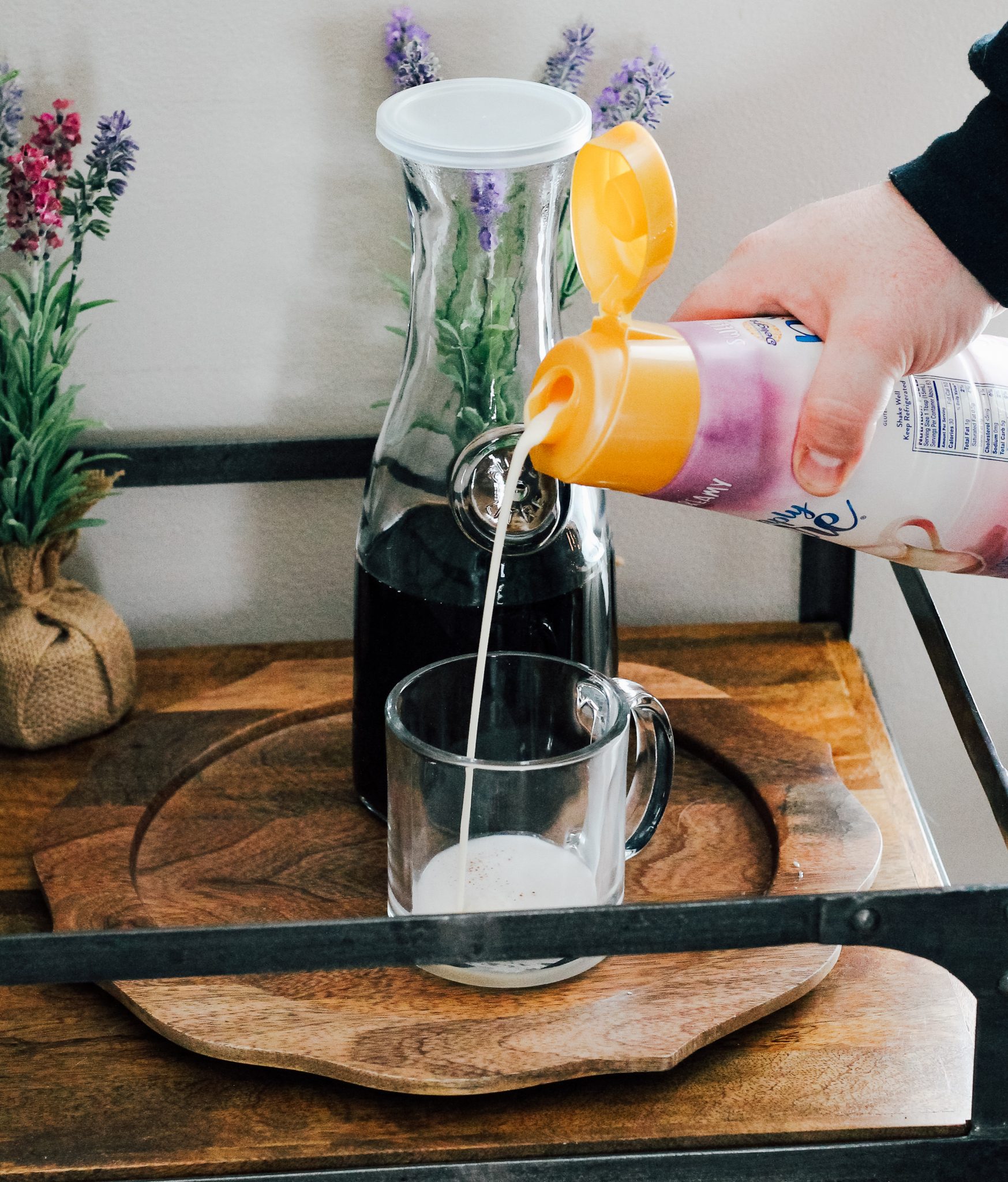 Easy Sweet Cinnamon Coconut Cold Brew