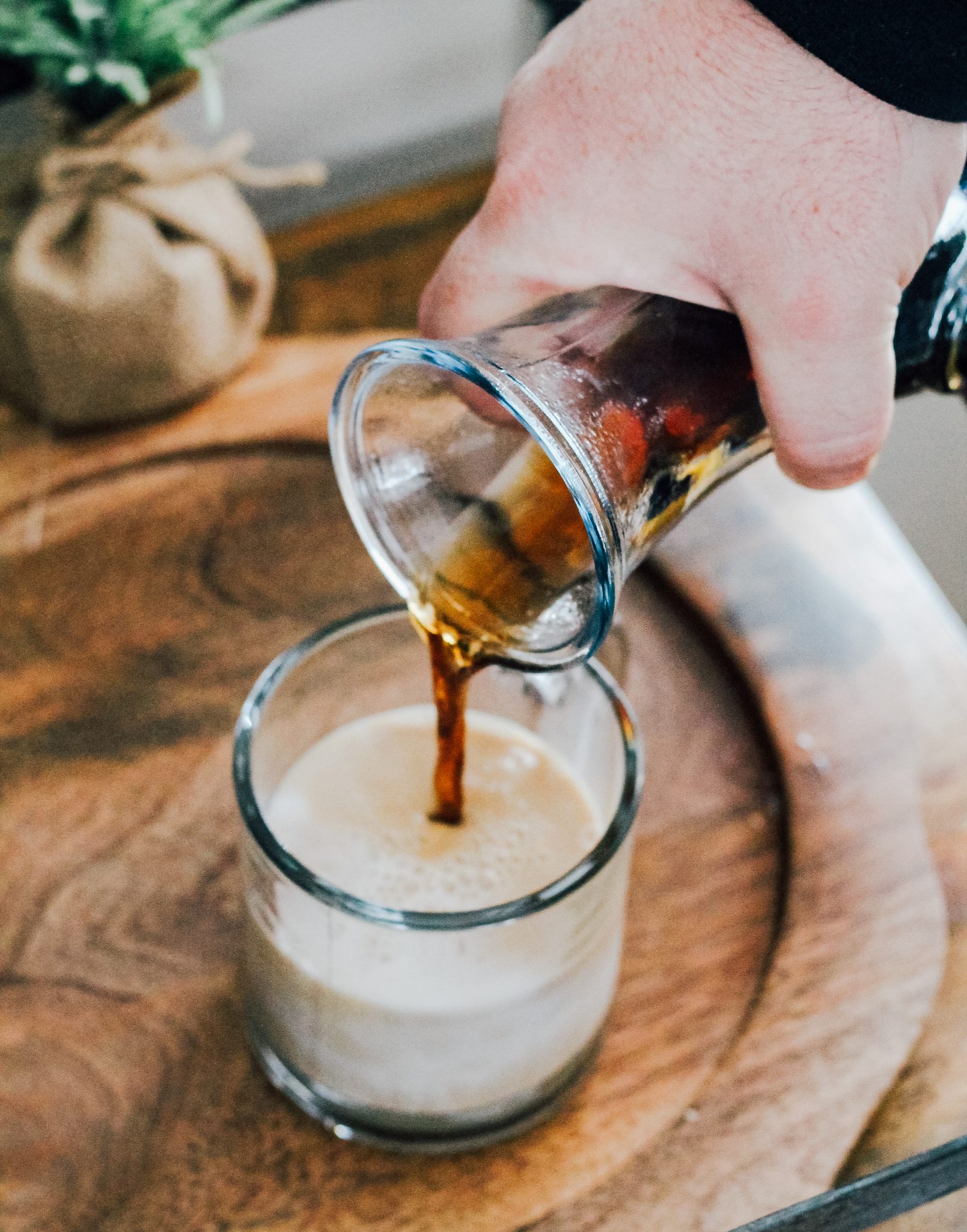 Easy Sweet Cinnamon Coconut Cold Brew