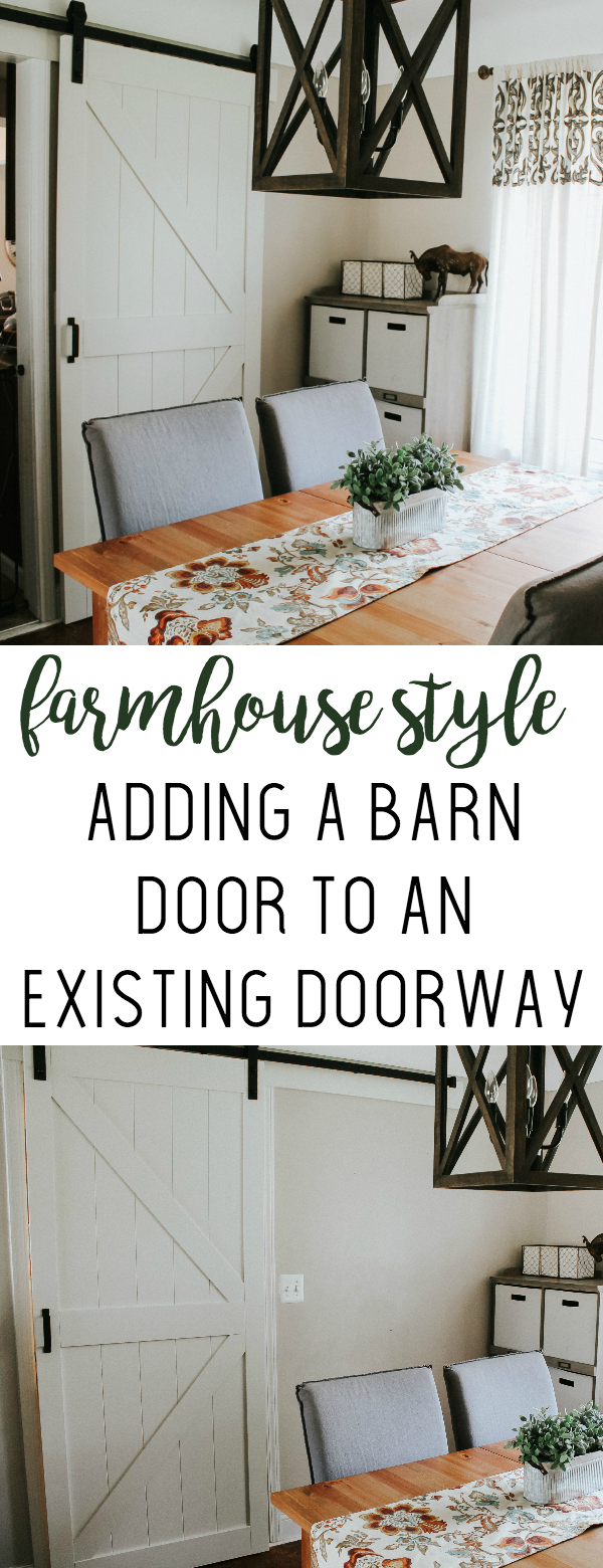 Adding a Barn Door to an Existing Doorway