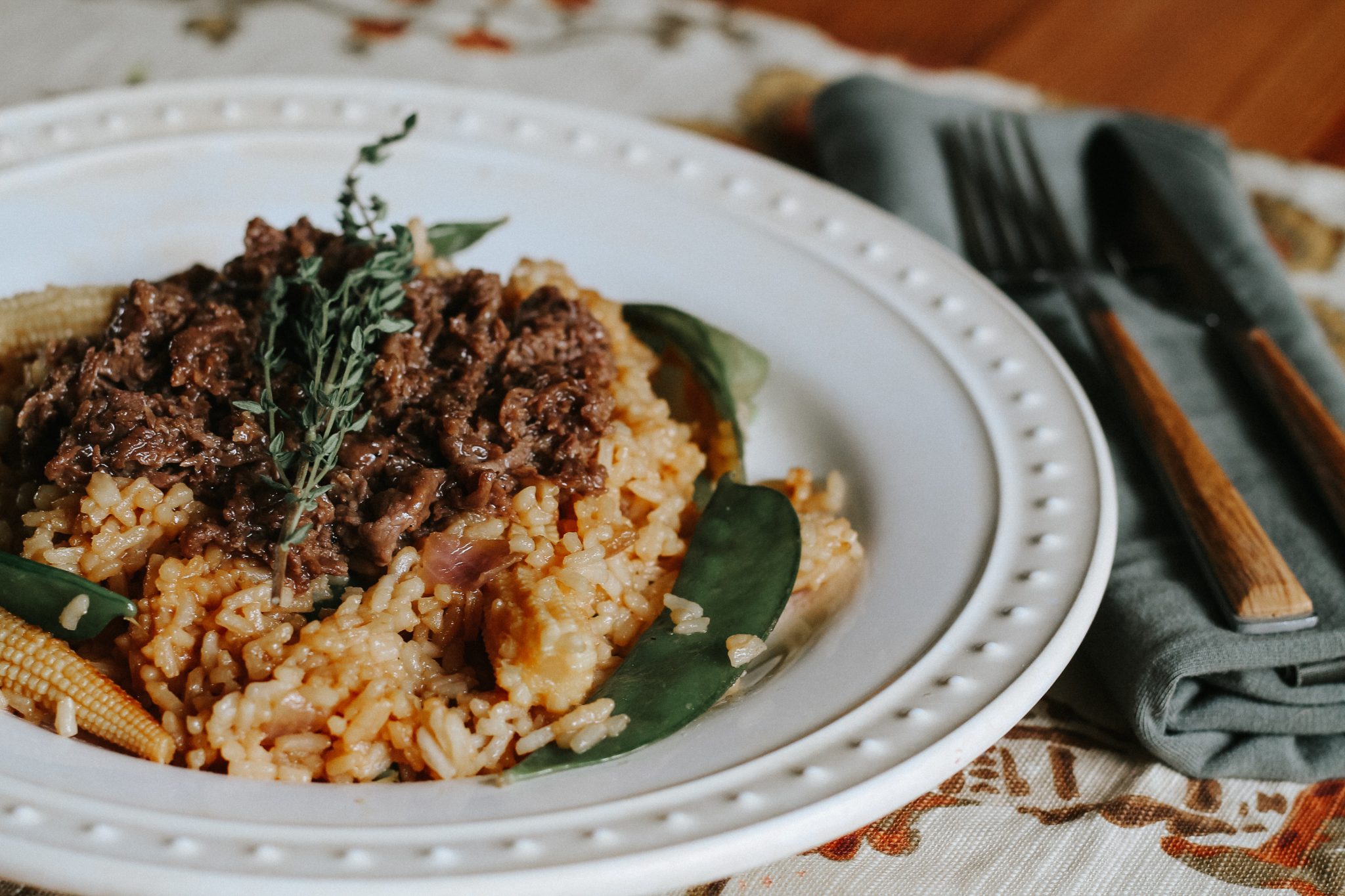 Asian Beef and Rice