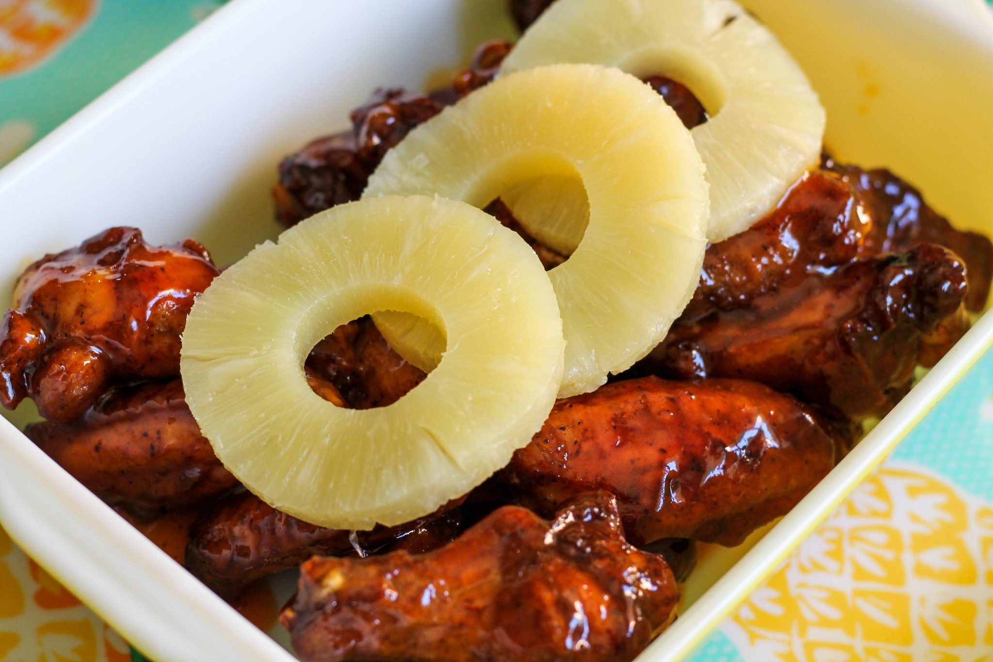 Pineapple Mango Habanero Chicken Wings