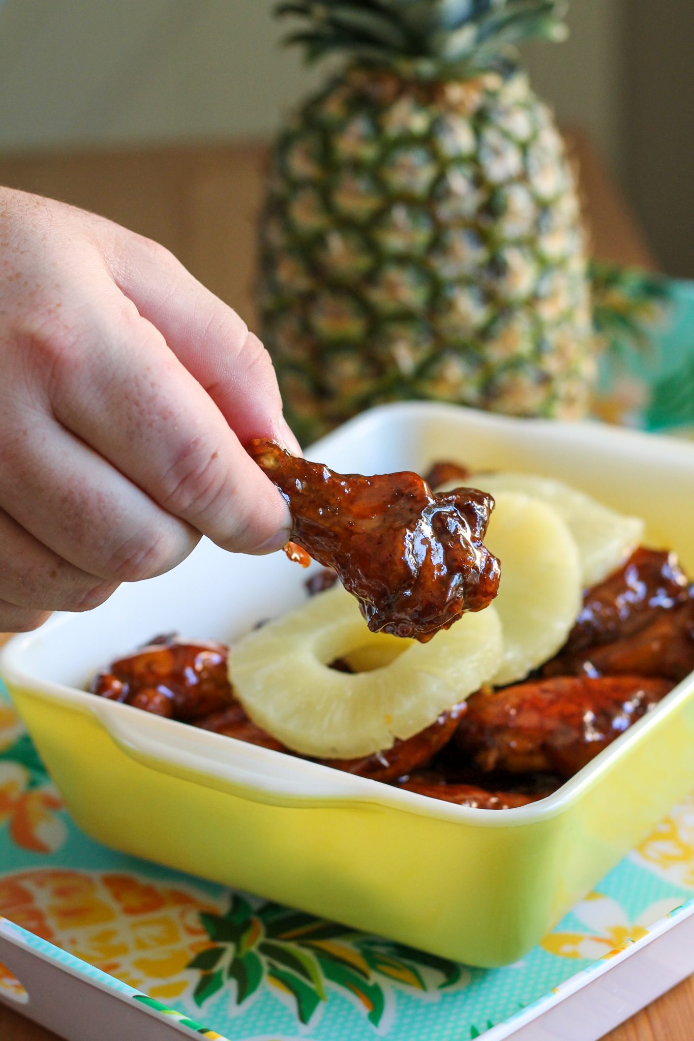 Pineapple Mango Habanero Chicken Wings