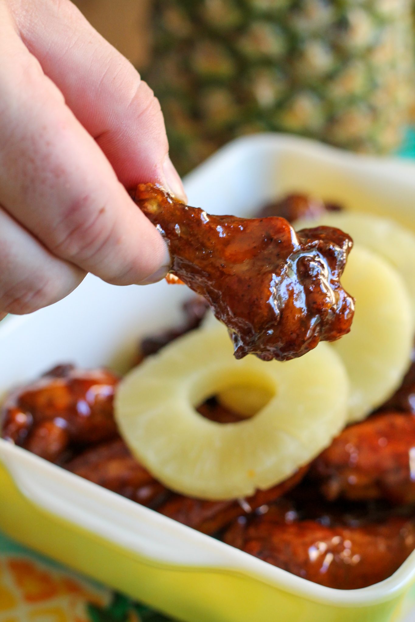 Pineapple Mango Habanero Chicken Wings