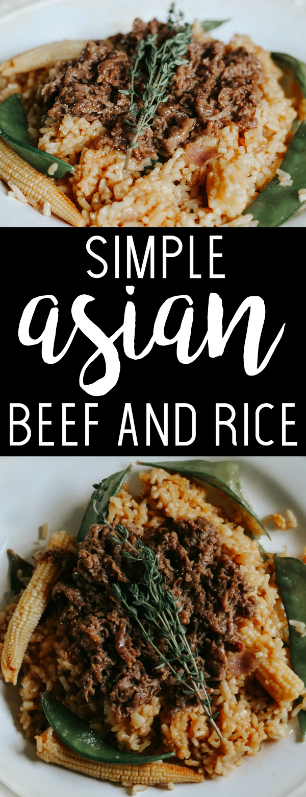 Asian Beef and Rice
