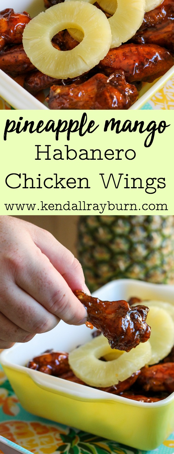 Pineapple Mango Habanero Chicken Wings