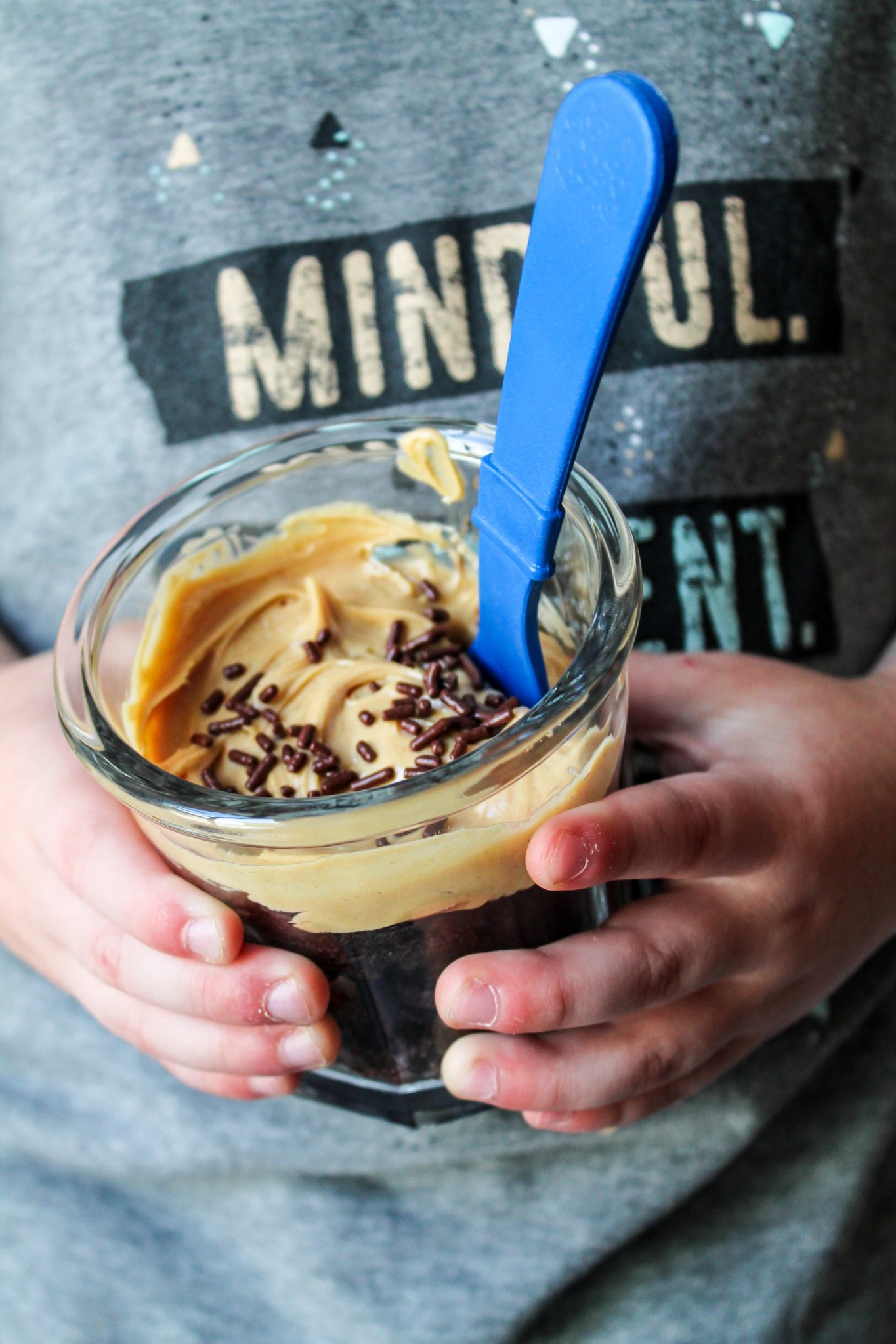 Peanut Butter Brownie Parfaits