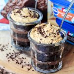 Peanut Butter Brownie Parfaits