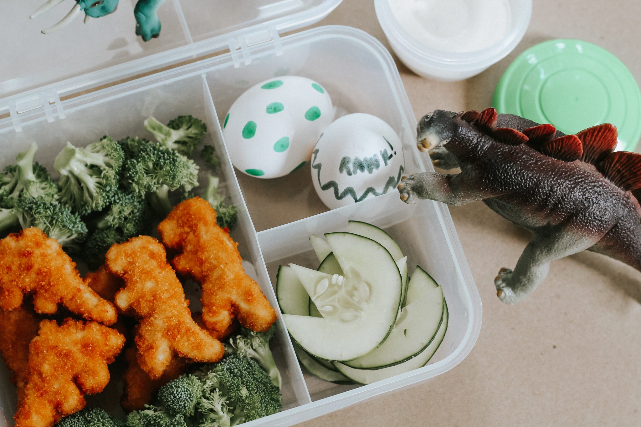 Easy Dinosaur Lunch for Kids