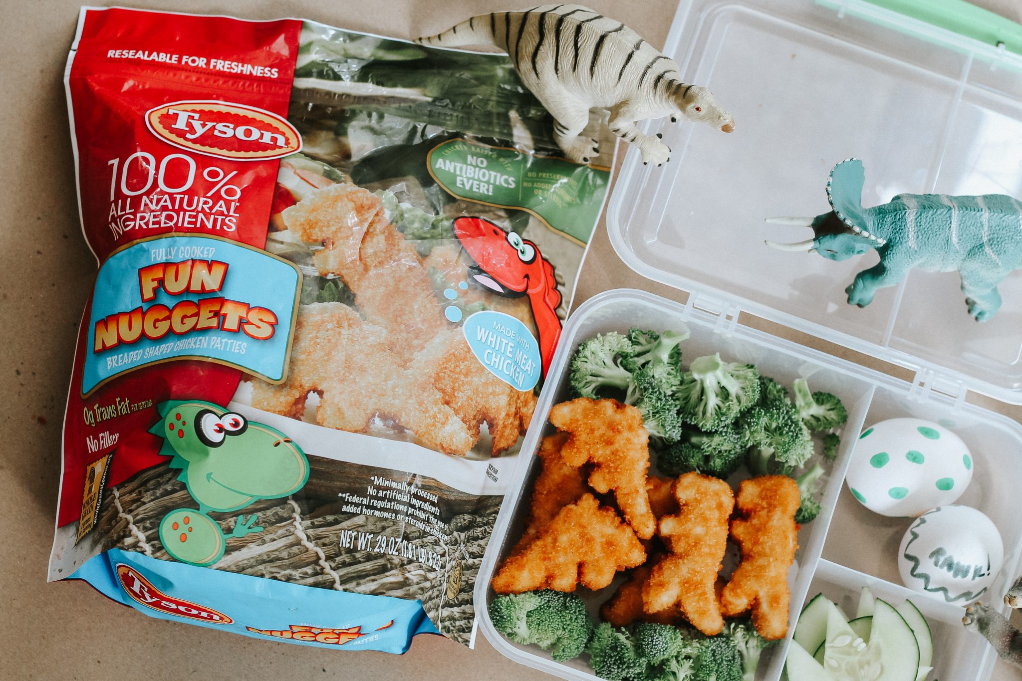 Easy Dinosaur Lunch for Kids