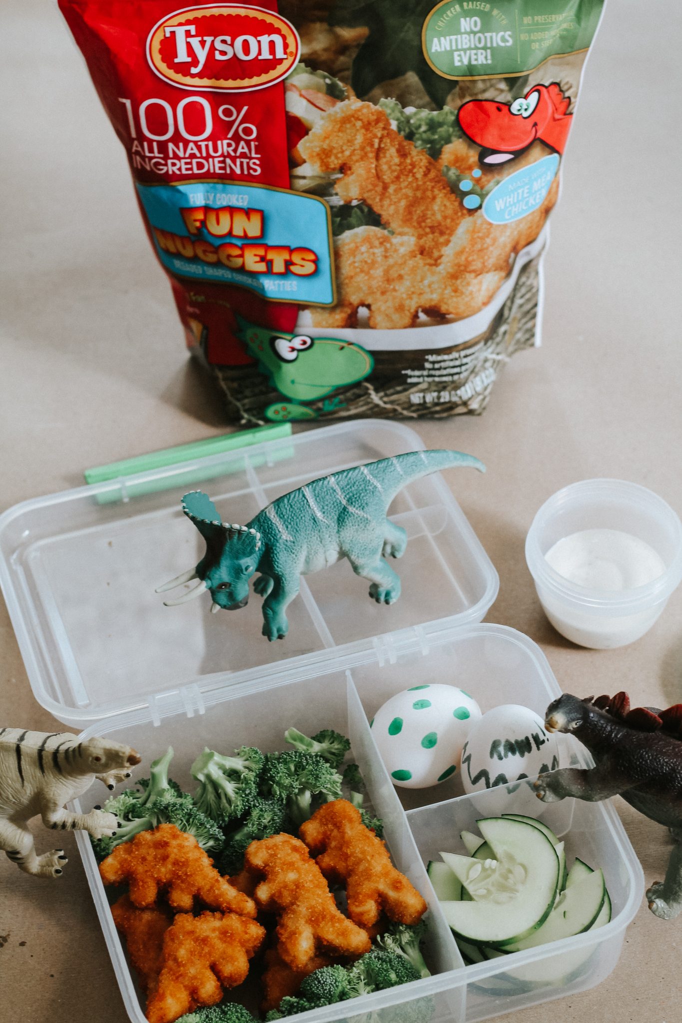 Easy Dinosaur Lunch for Kids