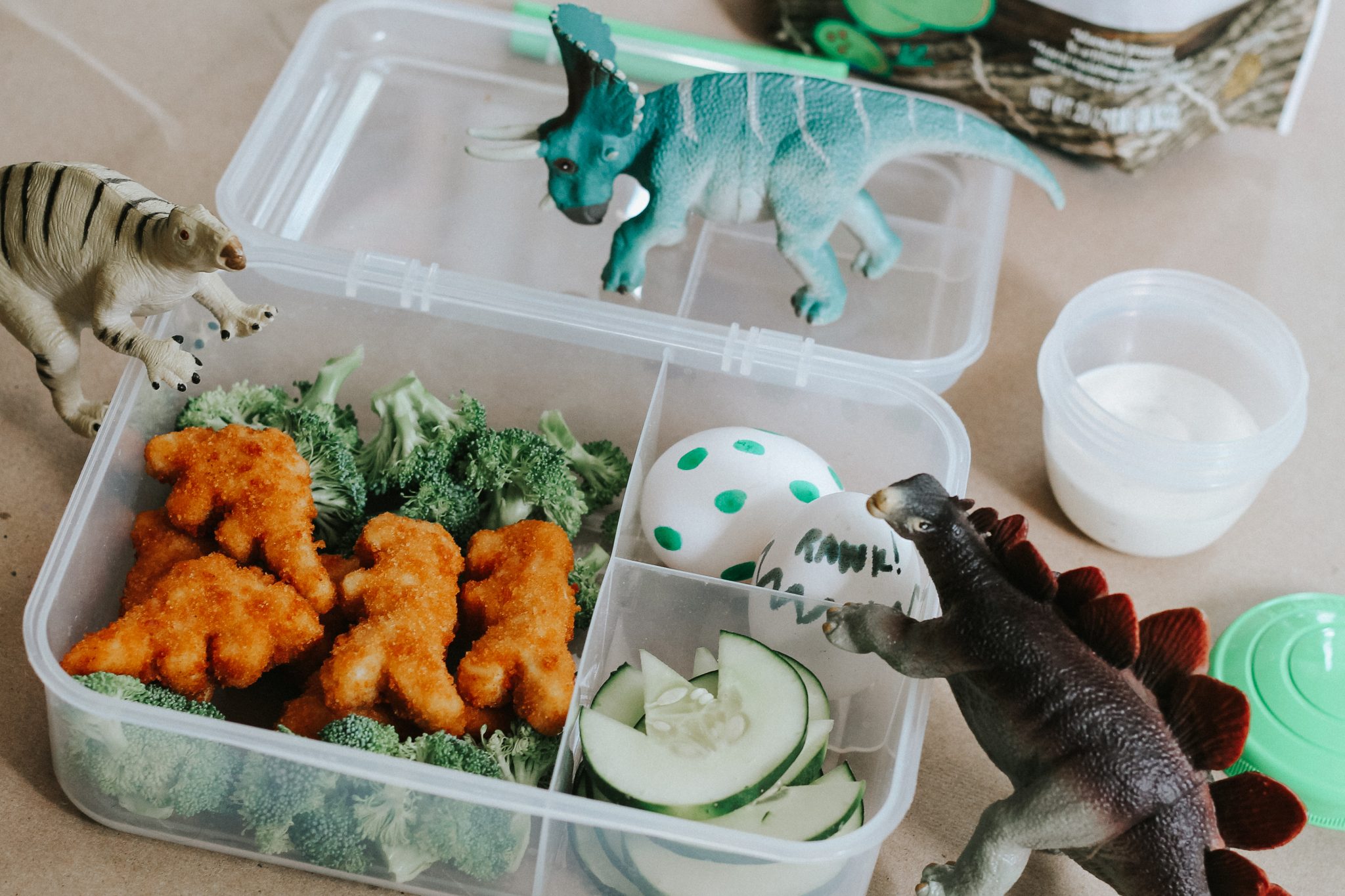 Easy Dinosaur Lunch for Kids