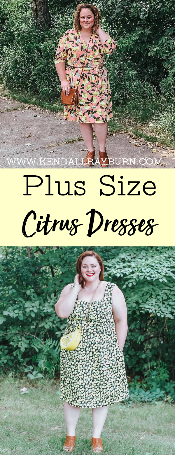 Plus Size Citrus Dresses