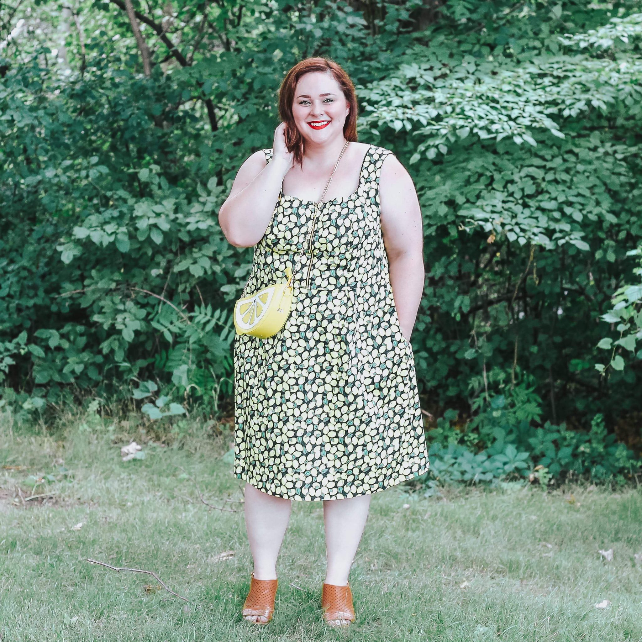 Plus Size Citrus Dresses